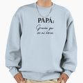 Dad Thanks Being My Hero Sweatshirt - Aesthetic Graphic for Adults - T-Shirt, Sweatshirt, Hoodie