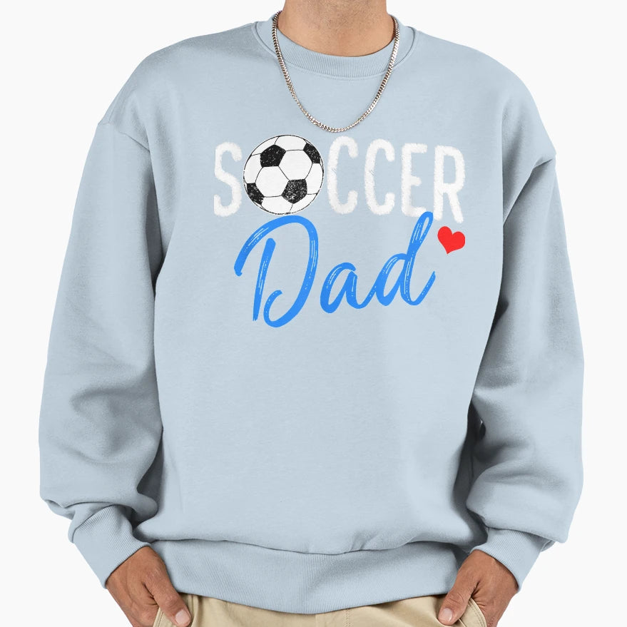 Soccer Dad Funny Sports Dad Father T-Shirt - Aesthetic Graphic for Adults - T-Shirt, Sweatshirt, Hoodie