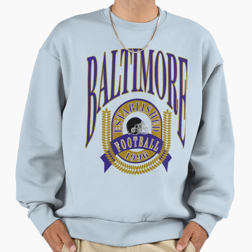 Art Baltimore Ravens Sweatshirt - Trendy Graphic Men Women - T-Shirt, Sweatshirt, Hoodie
