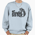 Baseball Sister Sweatshirt - Casual Everyday Wear for Adults - T-Shirt, Sweatshirt, Hoodie