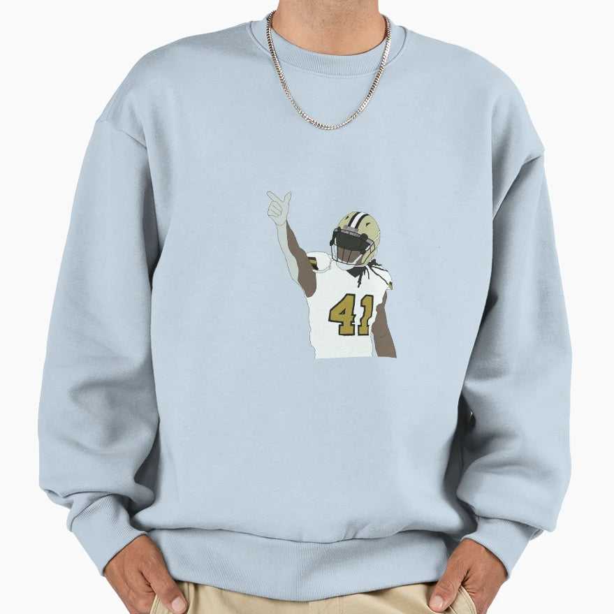 Alvin Kamara Sweatshirt - Aesthetic Graphic Unisex - T-Shirt, Sweatshirt, Hoodie