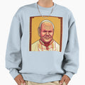 Pope John Paul Ii Comics Sweatshirt - Custom Art Print for Adults - T-Shirt, Sweatshirt, Hoodie