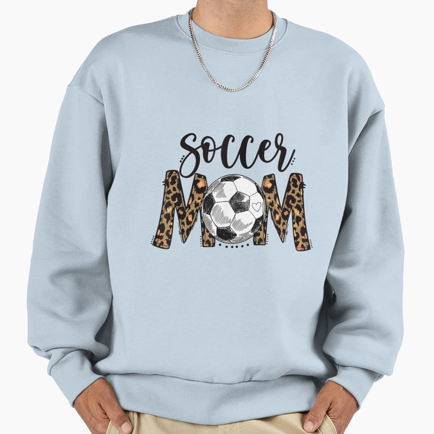 Soccer Mom Mom Life Soccer Game Day Sweatshirt - Novelty Apparel Unisex - T-Shirt, Sweatshirt, Hoodie