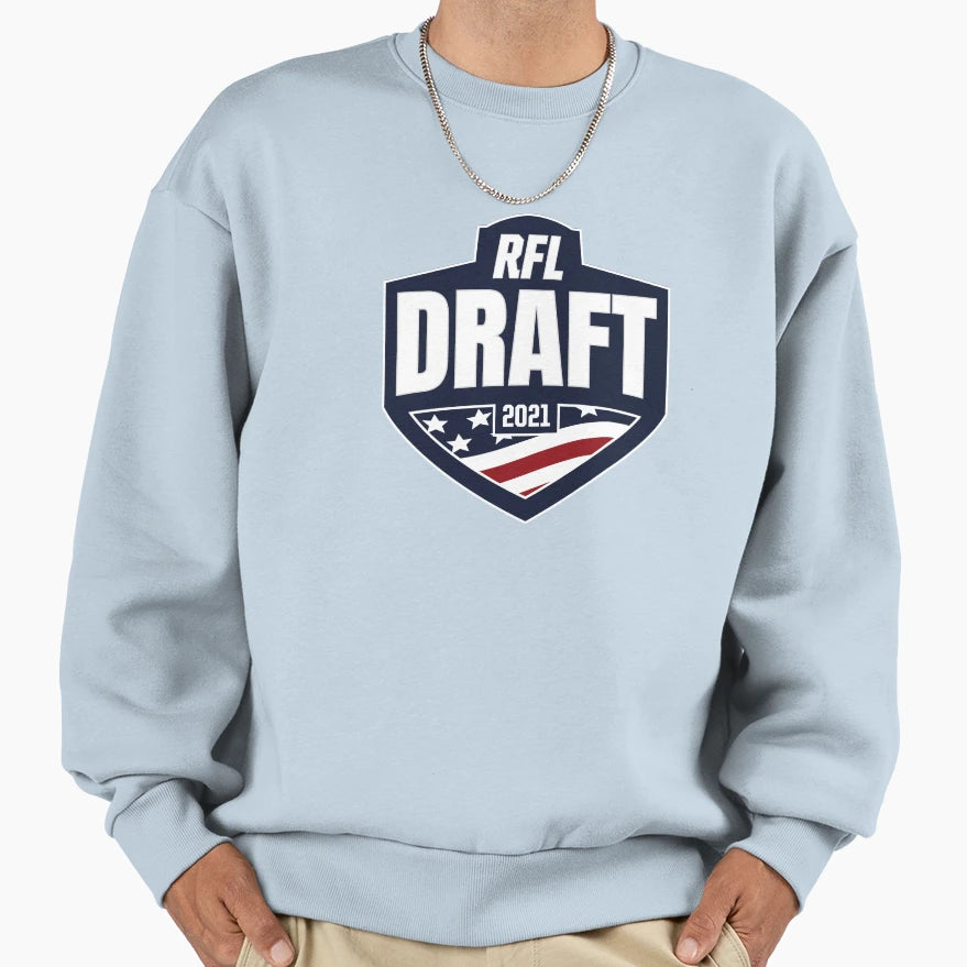 2021 Rfl Draft Logo Sweatshirt - Trendy Graphic for Adults - T-Shirt, Sweatshirt, Hoodie
