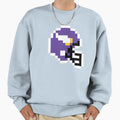 Minnesota Vikings 8 Bit Football Sweatshirt - Aesthetic Graphic Men Women - T-Shirt, Sweatshirt, Hoodie