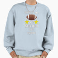 Proud Mom Dad Football Playing Senior Sweatshirt - Unique Graphic Men Women - T-Shirt, Sweatshirt, Hoodie