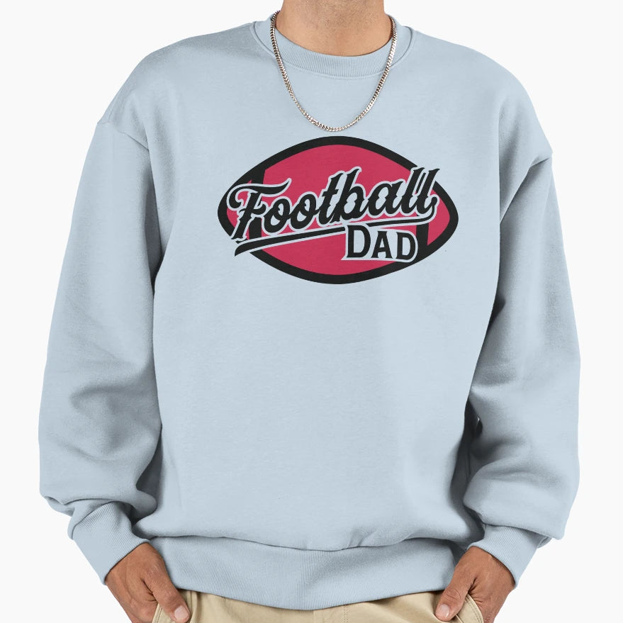 American Football Dad Game Day Sweatshirt - Streetwear Style for Adults - T-Shirt, Sweatshirt, Hoodie