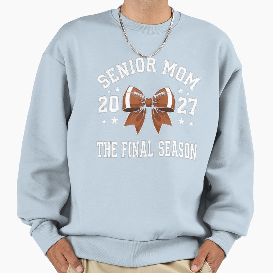 Football Senior Mom Class Sweatshirt - Casual Everyday Wear for Adults - T-Shirt, Sweatshirt, Hoodie