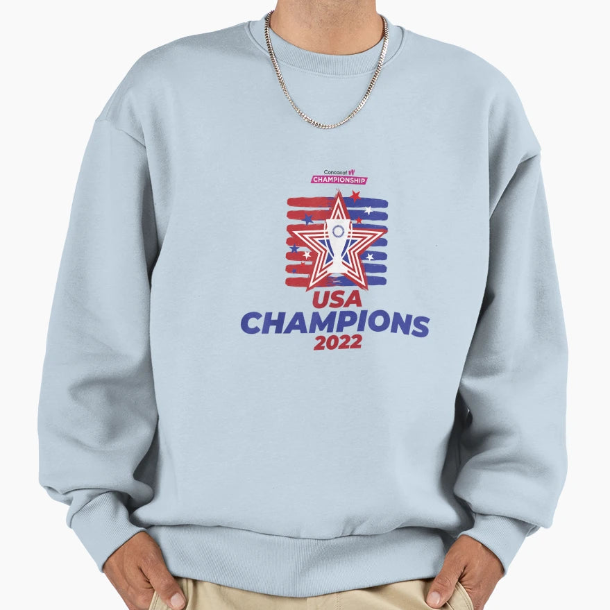 Concacaf W Championship Usa Sweatshirt - Casual Everyday Wear for Adults - T-Shirt, Sweatshirt, Hoodie