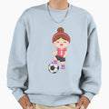 Playing Soccer Sweatshirt - Casual Everyday Wear Unisex - T-Shirt, Sweatshirt, Hoodie