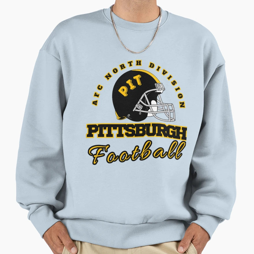 Art Pittsburgh Steelers Sweatshirt - Graphic Print for Adults - T-Shirt, Sweatshirt, Hoodie
