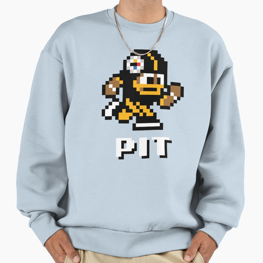 Pittsburgh Steelers Tecmo Super Bowl Sweatshirt - Novelty Apparel Unisex - T-Shirt, Sweatshirt, Hoodie