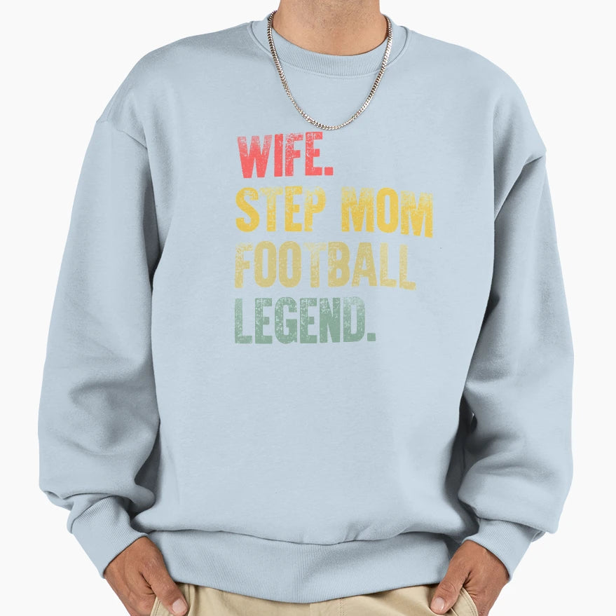 Best Mother Funny Gift Wife Step Mom T-Shirt - Minimalist Print for Adults - T-Shirt, Sweatshirt, Hoodie