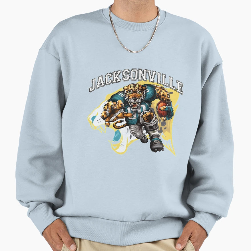 Jacksonville Football Sweatshirt - Aesthetic Graphic Unisex - T-Shirt, Sweatshirt, Hoodie