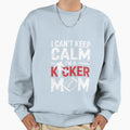 Im Football Kicker Mom Football Sweatshirt - Graphic Print Men Women - T-Shirt, Sweatshirt, Hoodie
