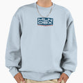 Mlnobx 2025 Color Shield Blue Sweatshirt - Casual Everyday Wear Men Women - T-Shirt, Sweatshirt, Hoodie