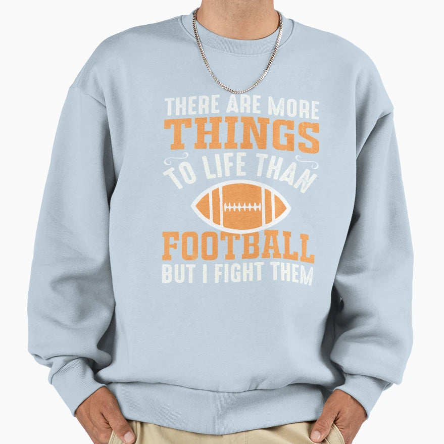 Football Gift Sweatshirt - Aesthetic Graphic Unisex - T-Shirt, Sweatshirt, Hoodie