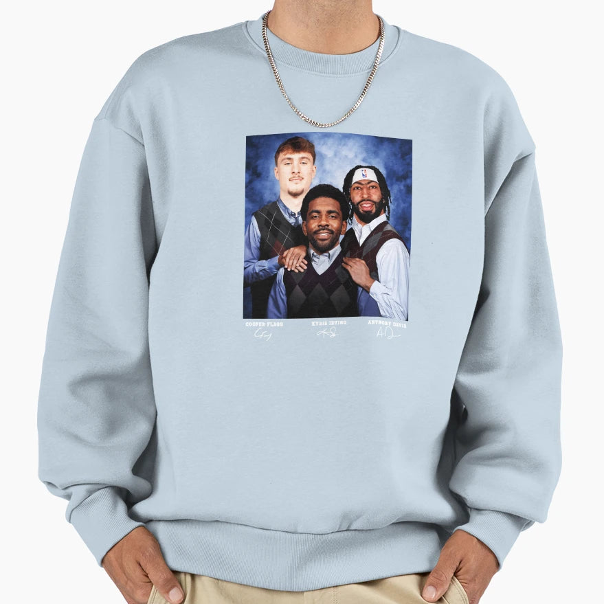 Cooper Flagg Kyrie Irving Sweatshirt - Casual Everyday Wear Men Women - T-Shirt, Sweatshirt, Hoodie