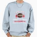American Football Mom Sweatshirt - Trendy Graphic Men Women - T-Shirt, Sweatshirt, Hoodie