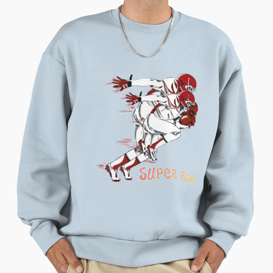 Football 5 Sweatshirt - Trendy Graphic Men Women - T-Shirt, Sweatshirt, Hoodie