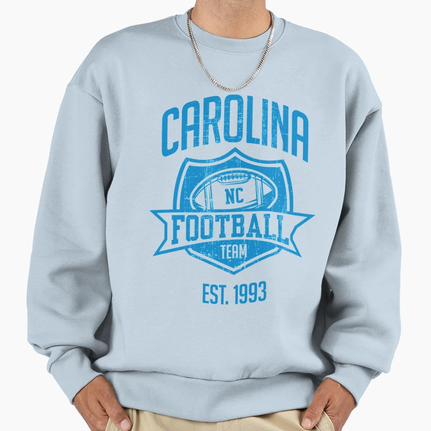 Carolina Football Team Inspired Carolina Sweatshirt - Graphic Print Unisex - T-Shirt, Sweatshirt, Hoodie