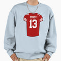 BP Home Jersey Sweatshirt - Minimalist Print Unisex - T-Shirt, Sweatshirt, Hoodie
