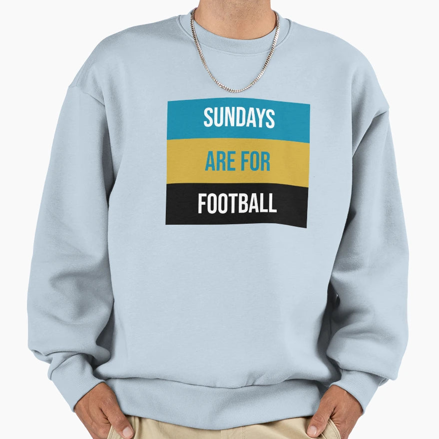 Sundays Are Football Sweatshirt - Trendy Graphic Unisex - T-Shirt, Sweatshirt, Hoodie