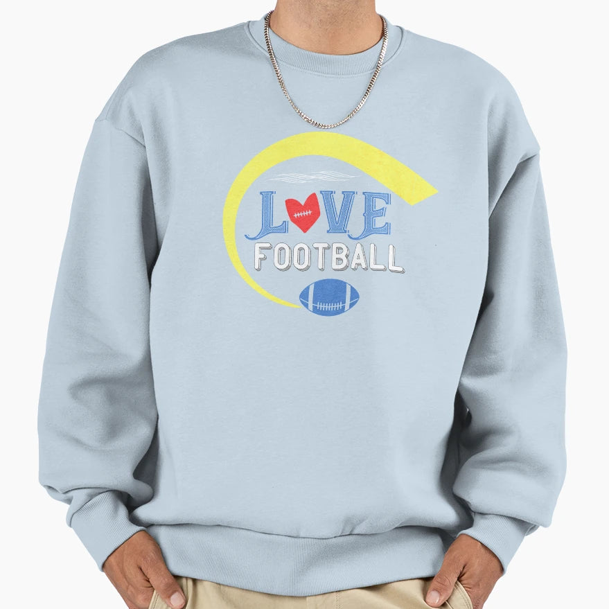 Football Sweatshirt - Graphic Print Unisex - T-Shirt, Sweatshirt, Hoodie