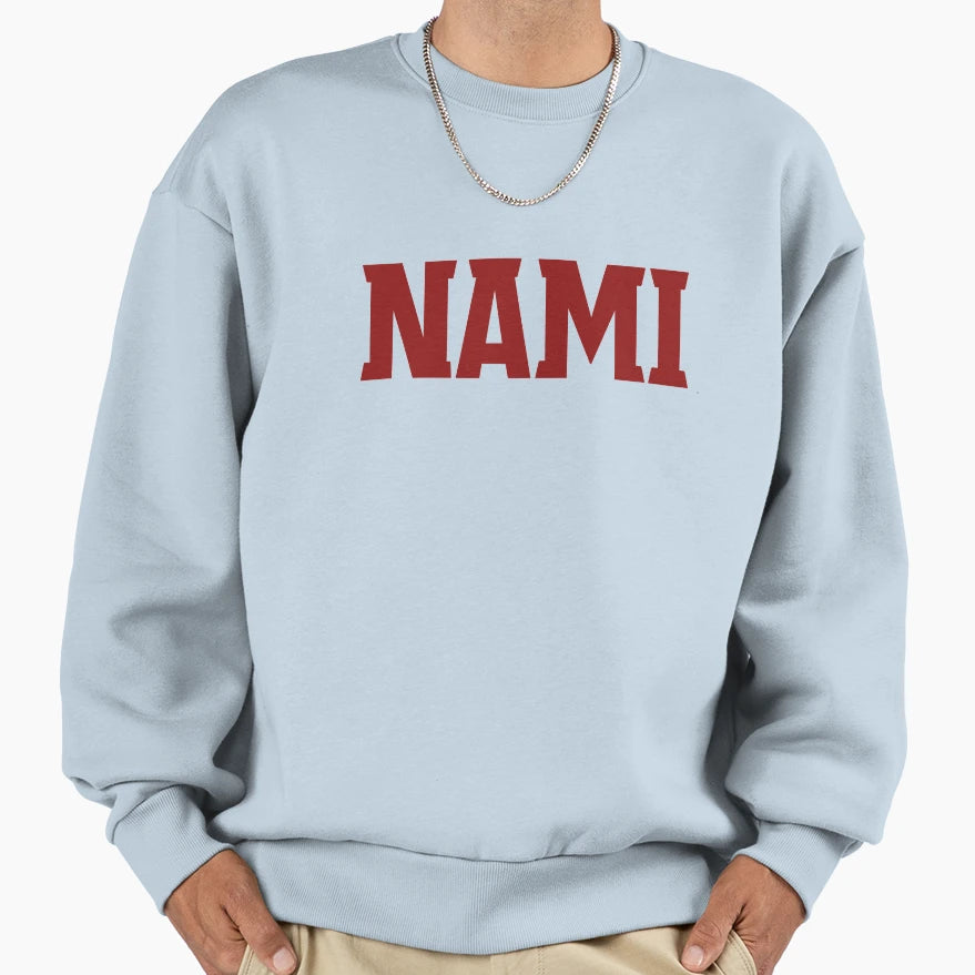 Nami Sweatshirt - Minimalist Print Men Women - T-Shirt, Sweatshirt, Hoodie