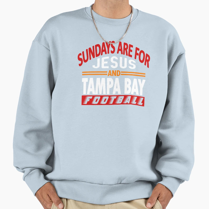 Tampa Bay Pro Football Sundays Are Sweatshirt - Custom Art Print Unisex - T-Shirt, Sweatshirt, Hoodie