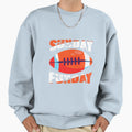 Sunday Funday Football Sport Football Sweatshirt - Unique Graphic Men Women - T-Shirt, Sweatshirt, Hoodie