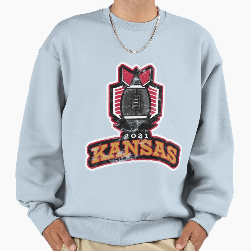 Kopie Von Support Kansas City Sweatshirt - Trendy Graphic Men Women - T-Shirt, Sweatshirt, Hoodie