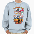 Yell Because I Care Soccer Dads Sweatshirt - Graphic Print for Adults - T-Shirt, Sweatshirt, Hoodie