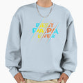 Best Papa Ever Sweatshirt - Trendy Graphic for Adults - T-Shirt, Sweatshirt, Hoodie