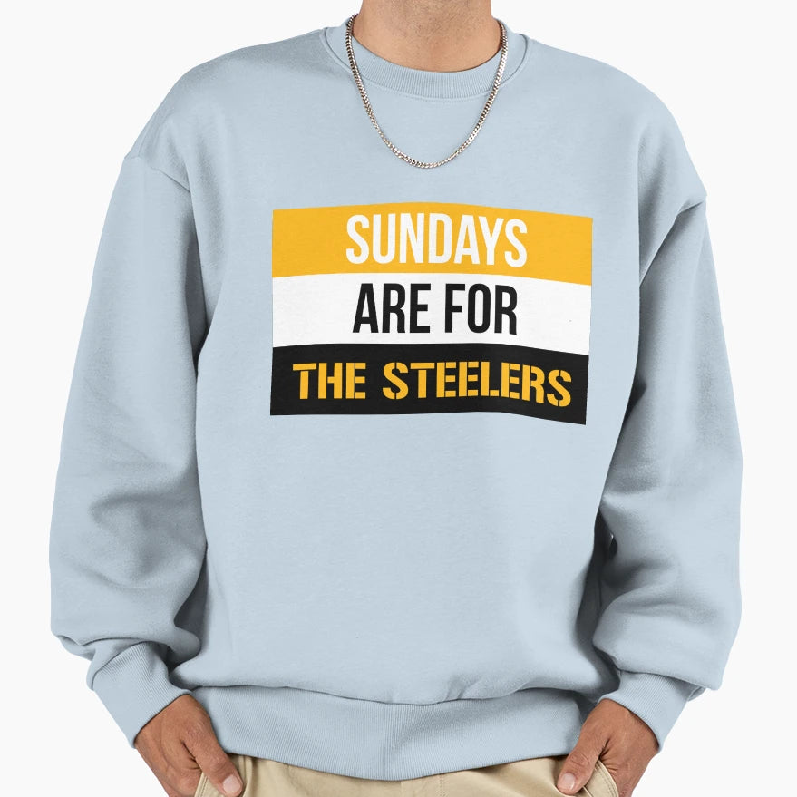 Sundays Are Steelers Sweatshirt - Fun Novelty Design Unisex - T-Shirt, Sweatshirt, Hoodie