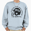 Im Just Here Snacks Commercials And Sweatshirt - Custom Art Print Unisex - T-Shirt, Sweatshirt, Hoodie