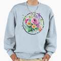 Nana Watercolor Floral Flower Bouquet Sweatshirt - Graphic Print for Adults - T-Shirt, Sweatshirt, Hoodie