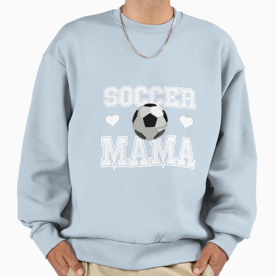Soccer Ball Soccer Mom Gift Sweatshirt - Fun Novelty Design for Adults - T-Shirt, Sweatshirt, Hoodie