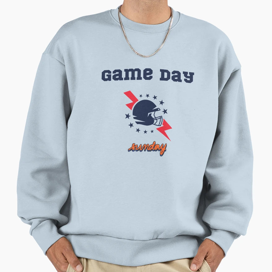 Football Game Day Sweatshirt - Graphic Print for Adults - T-Shirt, Sweatshirt, Hoodie