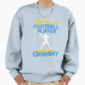 My Favorite Football Player Calls Sweatshirt - Minimalist Print Men Women - T-Shirt, Sweatshirt, Hoodie