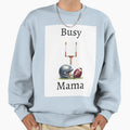 Football Mom Frenzy Bold Devoted Always Sweatshirt - Trendy Graphic Unisex - T-Shirt, Sweatshirt, Hoodie