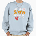 Softball Sister Little Sister Biggest T-Shirt - Custom Art Print Unisex - T-Shirt, Sweatshirt, Hoodie