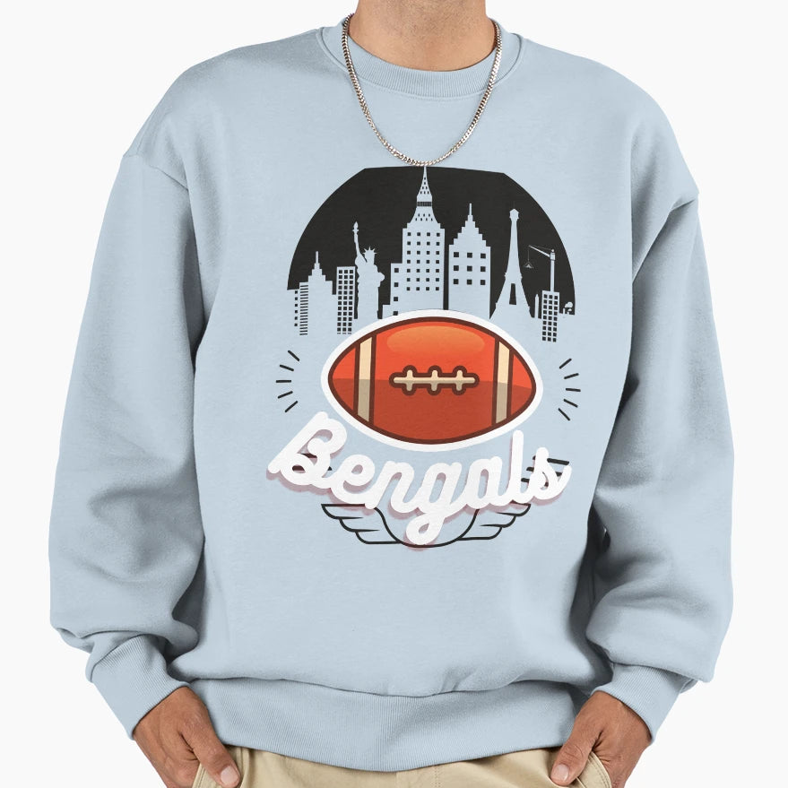 American Football Quarterback Sweatshirt - Fun Novelty Design Men Women - T-Shirt, Sweatshirt, Hoodie