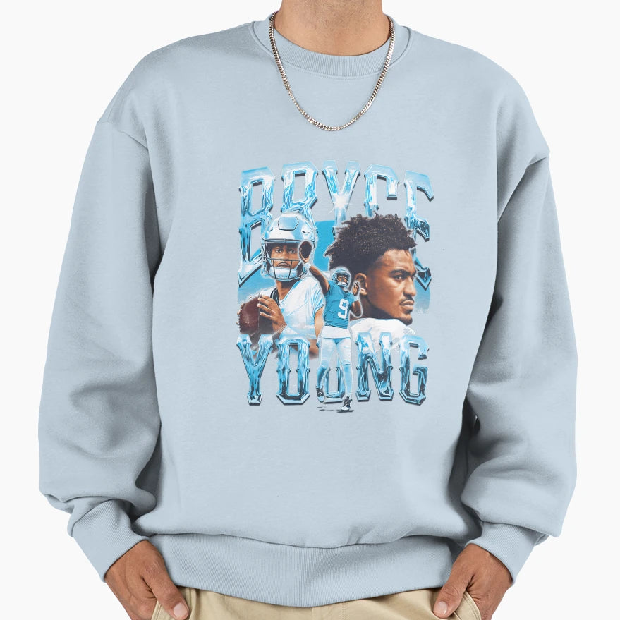 Bryce Young Carolina Sweatshirt - Trendy Graphic Unisex - T-Shirt, Sweatshirt, Hoodie