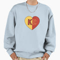 I Love Kansas City Kc Heart Sweatshirt - Unique Graphic Men Women - T-Shirt, Sweatshirt, Hoodie