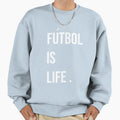 Lover Gift Futbol Is Life Wave Sweatshirt - Trendy Graphic Unisex - T-Shirt, Sweatshirt, Hoodie