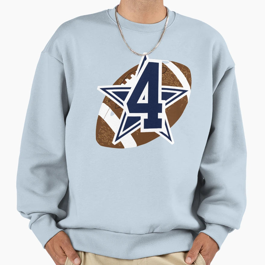 Dallas 4 Qb Sweatshirt - Streetwear Style Unisex - T-Shirt, Sweatshirt, Hoodie