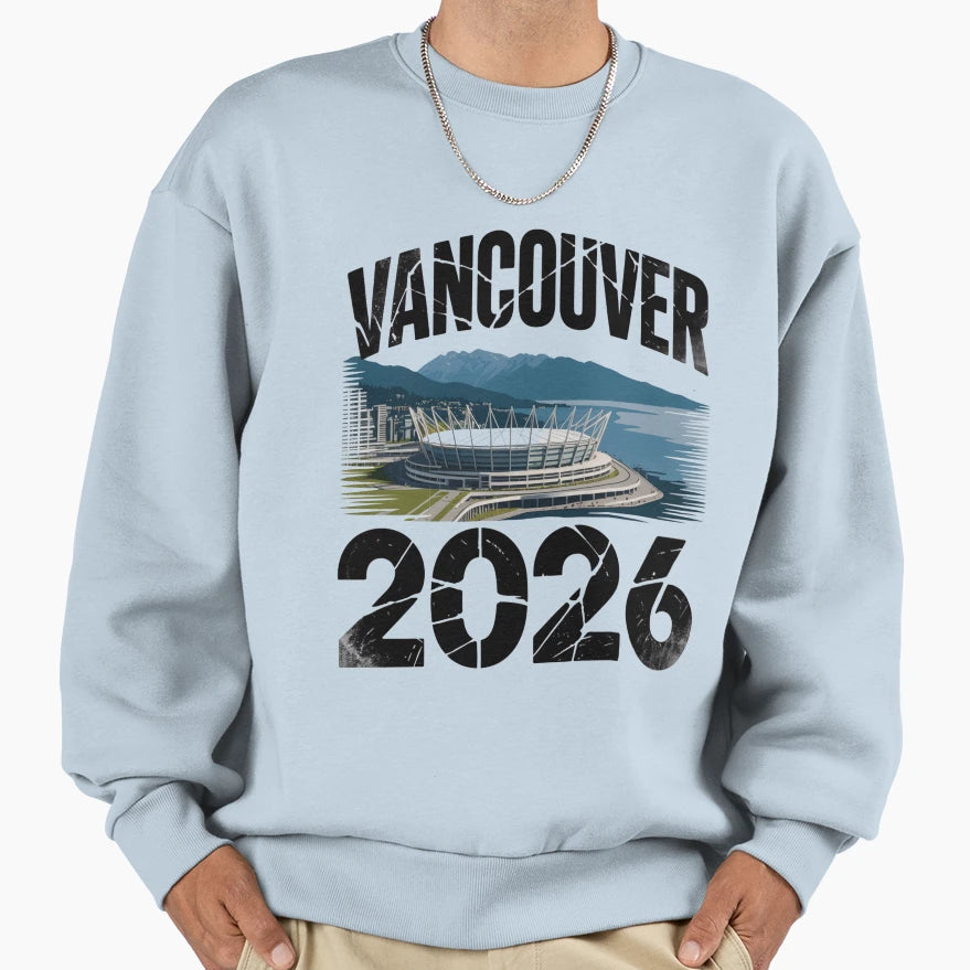 Toronto 2026 Skyline V22 T-Shirt - Aesthetic Graphic Men Women - T-Shirt, Sweatshirt, Hoodie