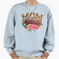 Mom American Football Leopard Sweatshirt - Novelty Apparel Men Women - T-Shirt, Sweatshirt, Hoodie