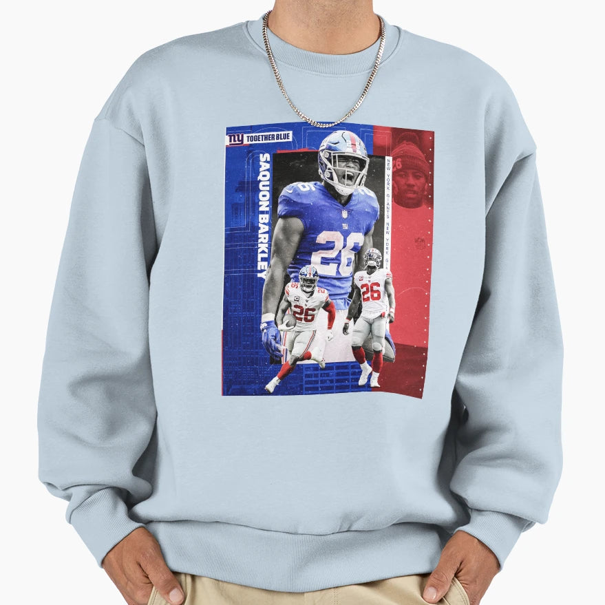 Saquon Maskes Saquon Galaxy Saquon Sweatshirt - Aesthetic Graphic Unisex - T-Shirt, Sweatshirt, Hoodie